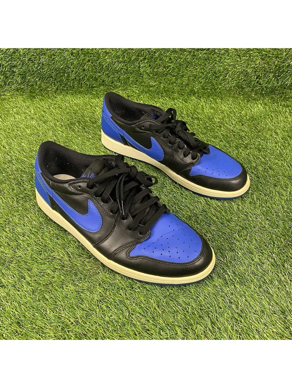 Nike Air Jordan Retro 1 Low Royal 2015 Men's Size 11.5 Pre-Owned Rare 705329-004